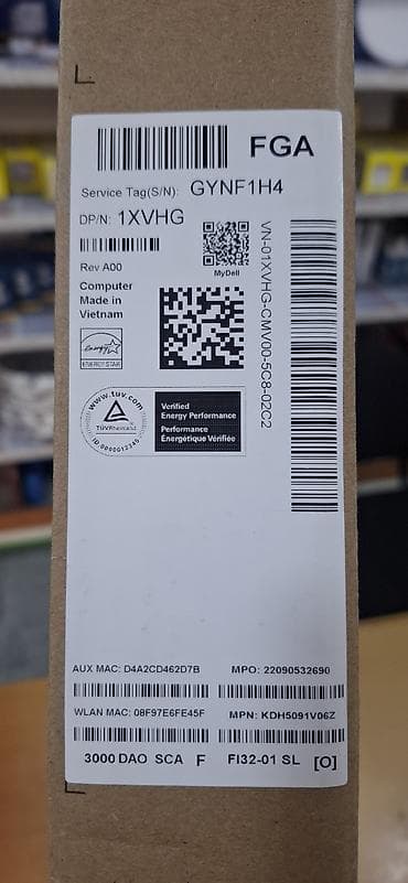intel: Dell noutbuk – Intel Core prosessorlu, 15.6" ekranlı, tam ölçülü — 6