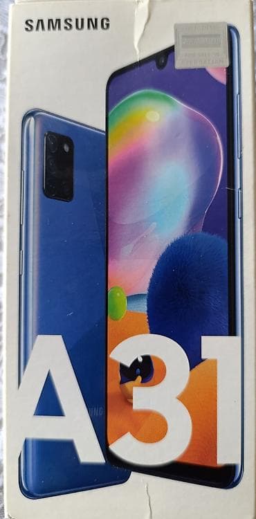 ci modul: Samsung Galaxy A31, 128 GB, rəng - Mavi, İki sim kartlı — 4