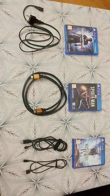 Səliqəli və zəmanətlə istifadə olunmuş PS4 Slim 1TB satılır! ⚡ Heç bir — 4
