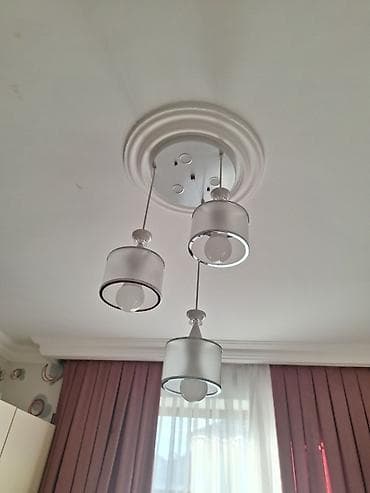 lusdurlar: Çılçıraq, 3 lampa, Metal — 2