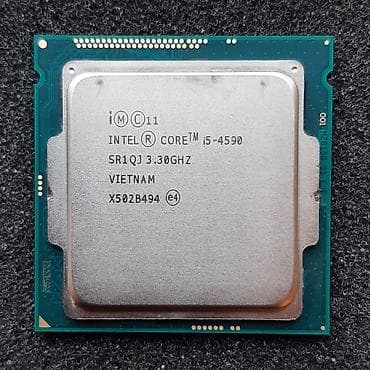 intel core i3 qiymeti: Processor - CPU Intel İ5-4590 - 45 AZN (LGA 1150 soket) (4 nüvə / 4 — 1