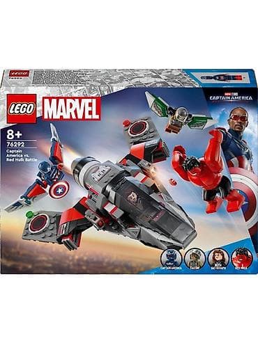 LEGO Marvel – Captain America vs. Red Hulk Battle (76292) - Yaş — 1