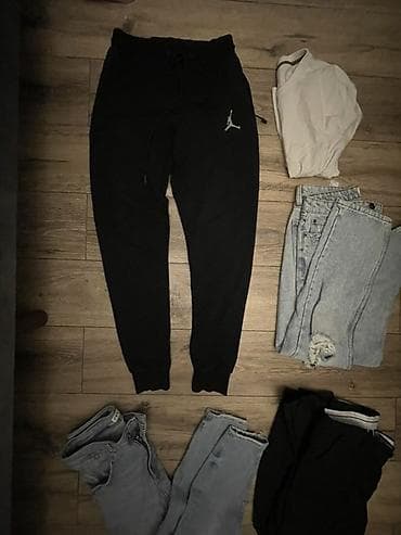 mama luma: Geyimler M - L (mamsi bir yerde) - Rəng: qara - Model: daralan paça — 2