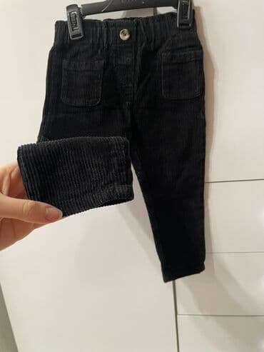 Donlar: 2-3 yash lcwk qiz ucun vilvet Uşaq üçün qara məxmər/şinəl (corduroy) — 1