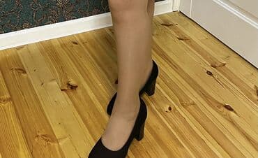 Tuflilər: Tuflilər, Ölçü: 39, rəng - Qara, İşlənmiş — 5