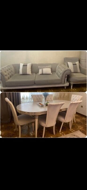 stul dəsti: Klassik divan, Qonaq otağı üçün, Açılmayan — 1