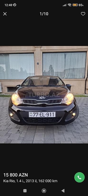 Kia Rio: 1.4 l | 2013 il Hetçbek lalafo.az -da Kia Rio: 1.4 l | 2013 il Hetçbek