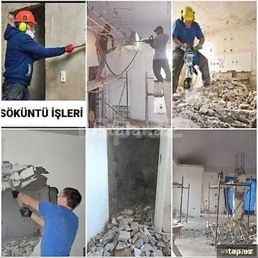 Söküntü və demontaj xidmətləri - Mənzil, ofis və obyektlərdə köhnə