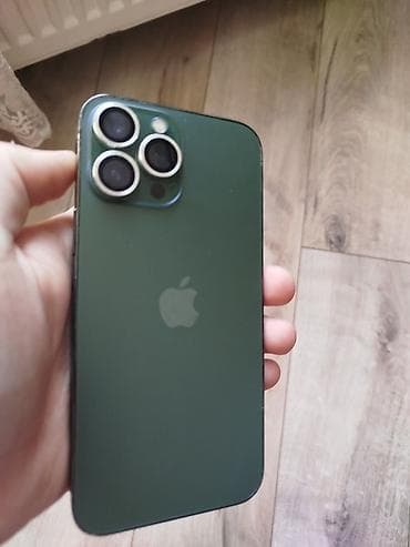 ikinci el iphone 13 pro: IPhone 13 Pro Max, 128 GB, Alpine Green, Face ID — 1