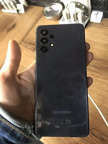 android manitor: Samsung Galaxy A32, 64 GB, rəng - Qara, Barmaq izi, Face ID — 3