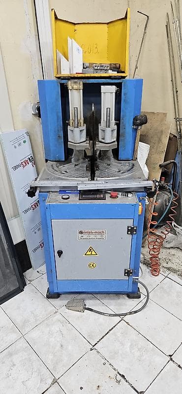 PVC/Alüminium profil üçün iki başlı kəsim dəzgahı – Intelli-Mach