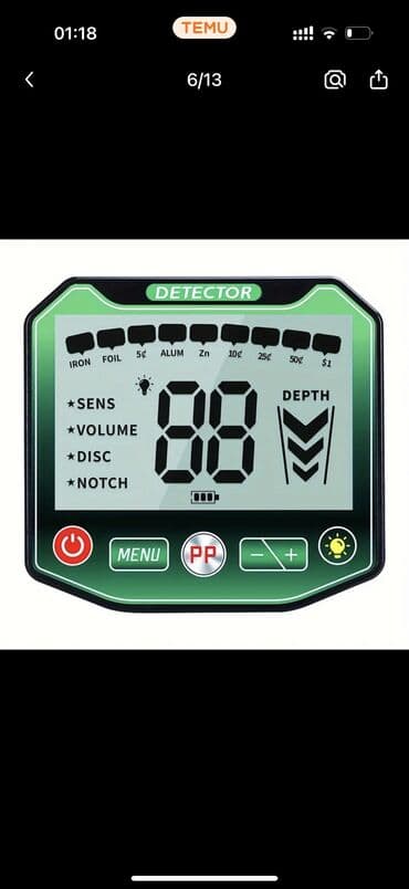 qizil axtaran detektor: Endirim Высокоточный металлоискатель для взрослых - Регулируемые — 2