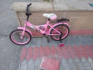 16 dyumlu velosiped: Uşaq velosipedi – BMX üslubunda, çəhrayı rəng Xüsusiyyətlər: - Təkər — 3