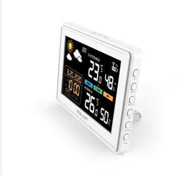 dimmer: Meteoroloji rəqəmsal hava stansiyası. -Model: BALDR BO-360 Rəngli LCD — 3