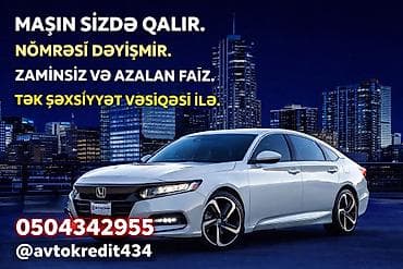 Paltar tikişi: Avtokredit xidməti - Maşın sizdə qalır, dövlət nömrə nişanı dəyişmir — 1