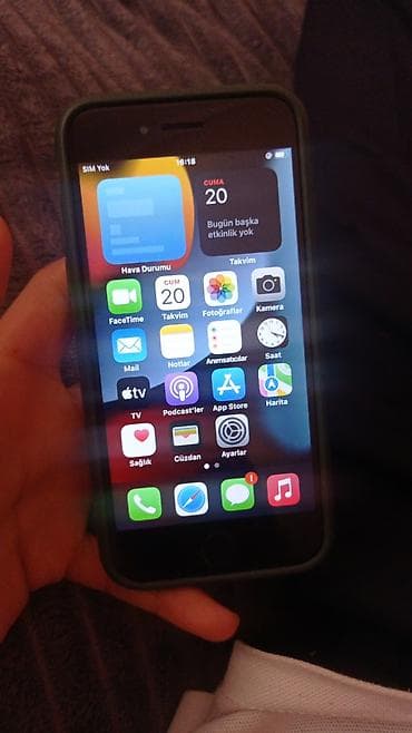 ikinci el harddisk: IPhone 7, Qara, Barmaq izi — 2