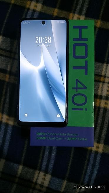 honor 9 d: Infinix HOT 50i, 128 GB, rəng - Qara, Sensor — 2