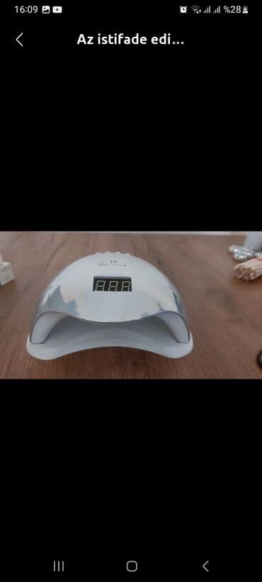 dirnaq qurudan: Yeni alinib 1 2 defe istifade edilib şəxsidi salonda istifafe edlmyb — 4