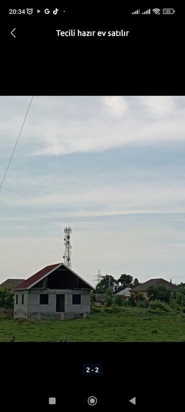 kohne guneslide heyet evleri: 3 otaqlı, 140 kv. m, Təmirsiz — 3