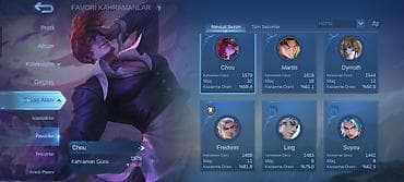cd kart: Mobile Legends: Bang Bang oyun hesabı - Server/Region — 2