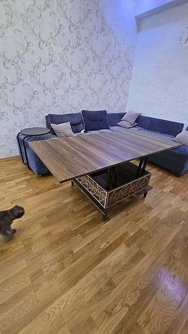 Jurnal masası, İşlənmiş, Transformer, Laminat, Kvadrat masa