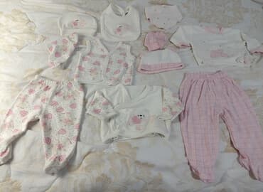 Uşaq dəsti, Qız üçün, 0 - 3 ay