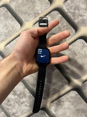 Smart saat, Smart, Sensor ekran, rəng - Qara — 1