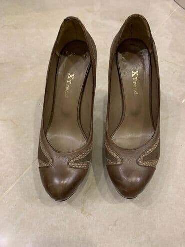 platforma: Tuflilər, Ölçü: 39, rəng - Bej, İşlənmiş — 3