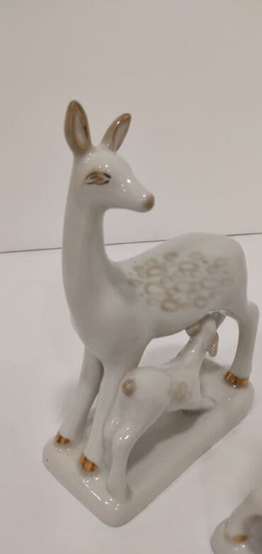 heykelcikler: Олентха с оленёнком СССР — 5