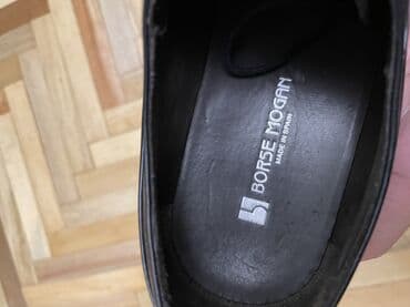 dəri kişi gödəkçəsi: Borse Mogan kişi dəri ayaqqabısı - Model: Klassik bağlamalı (derby) — 3