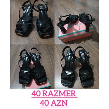 Çəkmələr: Çox rahat ve celb edici kabluk Razmer-40 Qiymət-40 azn — 1