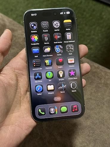 azerbaycan iphone 14: IPhone 16 Pro, 128 GB, Gümüşü, Face ID — 4