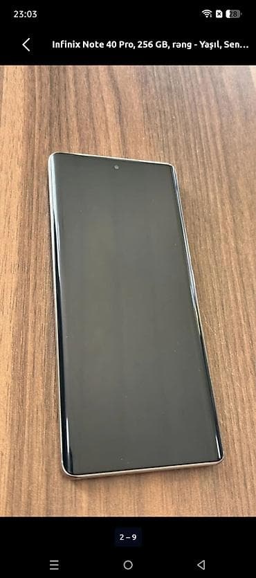 playstation 4 pro model: Infinix Note 40 Pro, 256 GB, rəng - Yaşıl — 6
