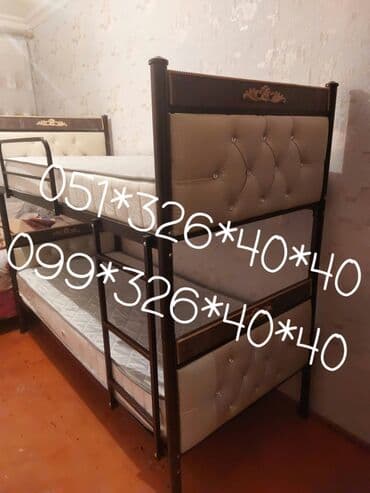 tek çarpayı: Oğlan və qız üçün, Yeni, Çarpayı, Matras ilə, Siyirməsiz — 17