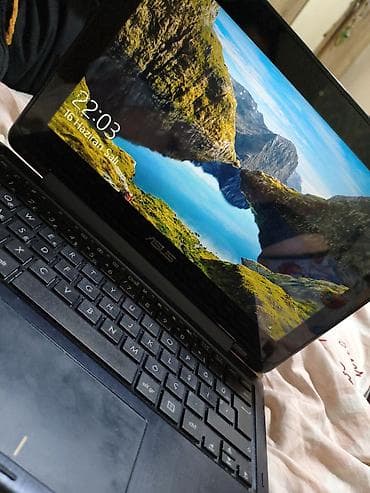 ASUS hibrid noutbuk/planşet - 10–11 düymə yaxın toxunma ekranlı, 360°