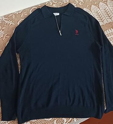Qadın ayaqqabıları: Sviter, U.S. Polo Assn, XL, rəng - Göy — 1