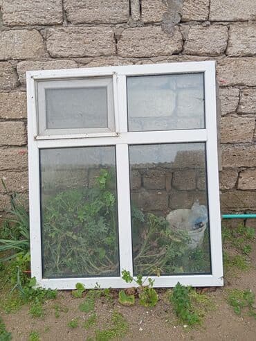 PVC pəncərə bloku - Material: ağ PVC profil, ikiqat şüşə paketli. - lalafo.az -da PVC pəncərə bloku - Material: ağ PVC profil, ikiqat şüşə paketli. -