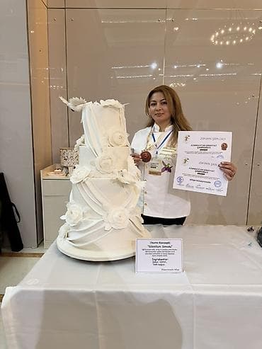 Tədbirlər üçün bədii dizaynlı tortlar – fərdi sifariş - Toy, nişan