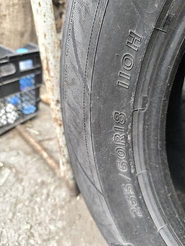 disk lada: İşlənmiş Şin 265 / 60 / R 18 — 4