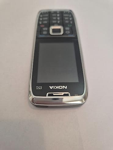 samsung a70 ikinci el: Nokia E51, rəng - Gümüşü — 4