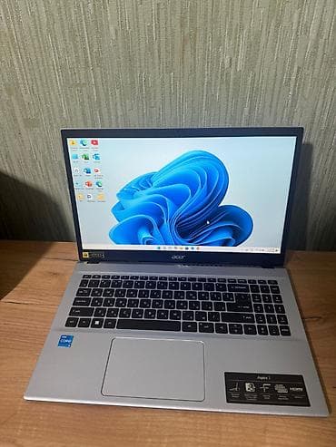 Компьютеры, ноутбуки и планшеты: Acer Aspire 3 İşlenmiş Notbuk(İdeal Veziyyetdedir) İntel 12ci nəsil — 1