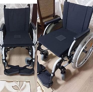 Digər tibbi məhsullar: Manevrli əlil arabası - Yüngül, möhkəm metal çərçivə - Böyük arxa — 1