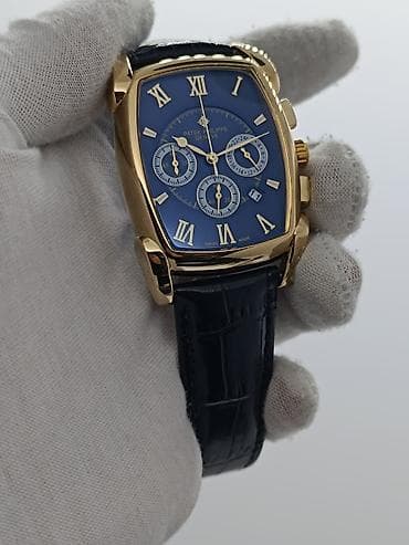 toqqa: Patek Philippe Geneve kişi saatı – klassik tonno (yastıq formalı) — 4
