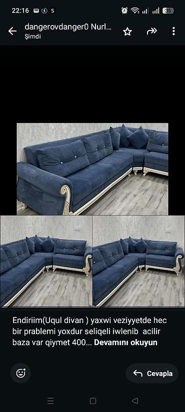 Endiriim(Uqul divan ) yaxwi veziyyetde hec bir prablemi yoxdur