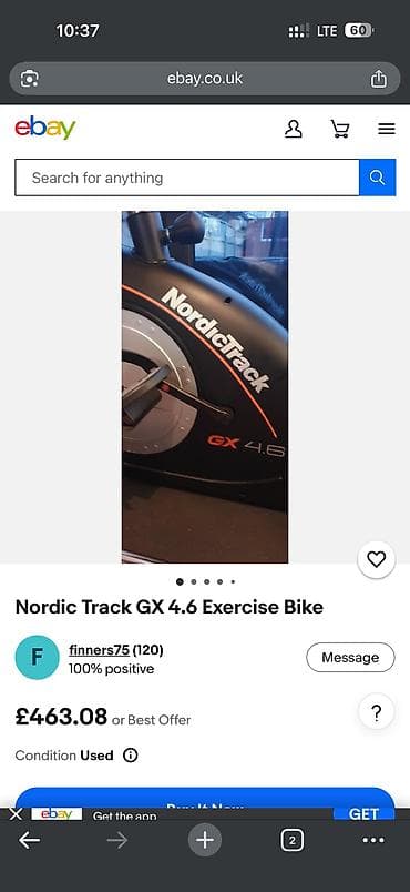 NordicTrack velotrenajor, Ev istifadəinə uyğun, kompaktdır. 2-3 defe — 3