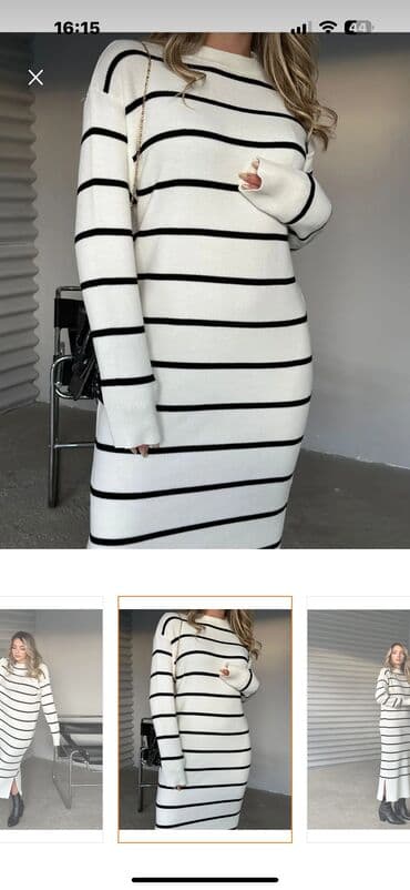 🤍 Ağ-qara zolaqlı trikotaj don Yalnız bir dəfə geyinilib, demək olar lalafo.az -da 🤍 Ağ-qara zolaqlı trikotaj don Yalnız bir dəfə geyinilib, demək olar