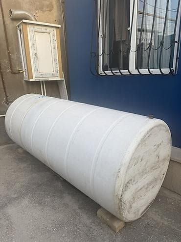 19 litr su: RAZILAŞMA YOLU İLƏ Yağmur brendi su çəni – 1500 litr - Tutum: 1500 L — 1