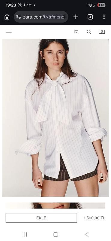 polu tange: Zara super model koynek !teze!etiketli!satilma sebebi mene boyukdur.L — 3