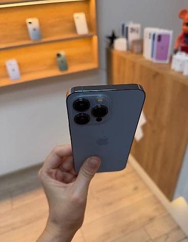 iphone 13 pro max irşad telecom: IPhone 13 Pro, 128 GB, Sierra Blue, Zəmanət, Simsiz şarj, Face ID — 5