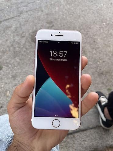 IPhone 7, 128 GB, Rose Gold, Barmaq izi — 2